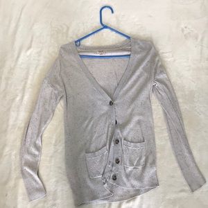 light brown cardigan